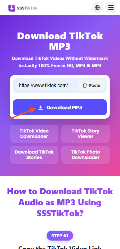 Click Download MP3